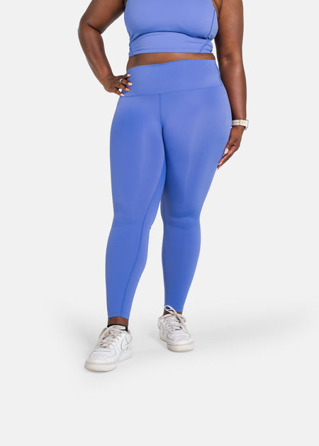 Women's Gym Leggings - Black - Navy blue, Dark blue - Starever