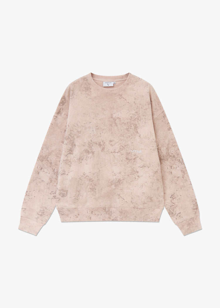 Core Crewneck - Faded Clay