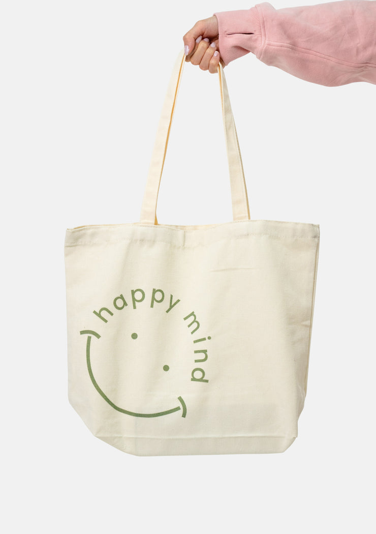 Happy Mind Tote Bag