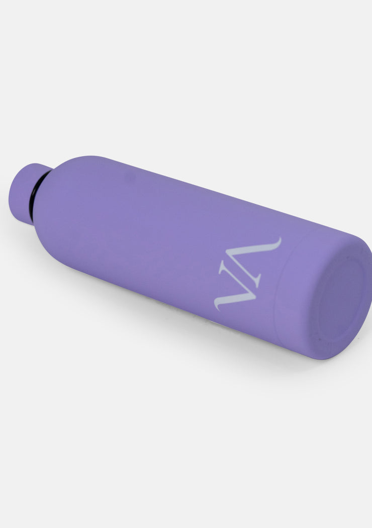 Cool, Calm, Collected Water Bottle Wisteria Purple