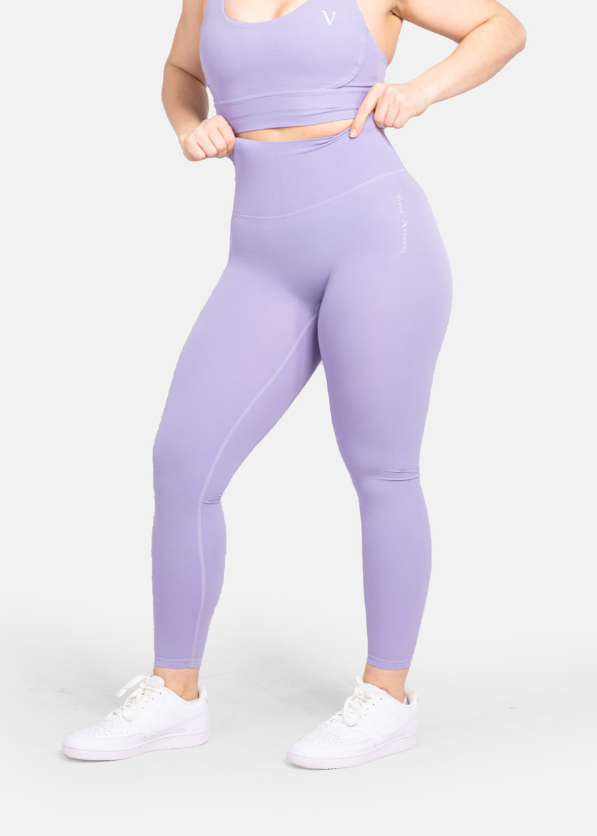 Plain Soft Lilac Leggings Super Soft, Stretchy, and Comfortable Yoga  Leggings. -  Canada