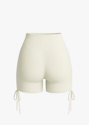Hyper Sculpt Seamless Shorts Oat White