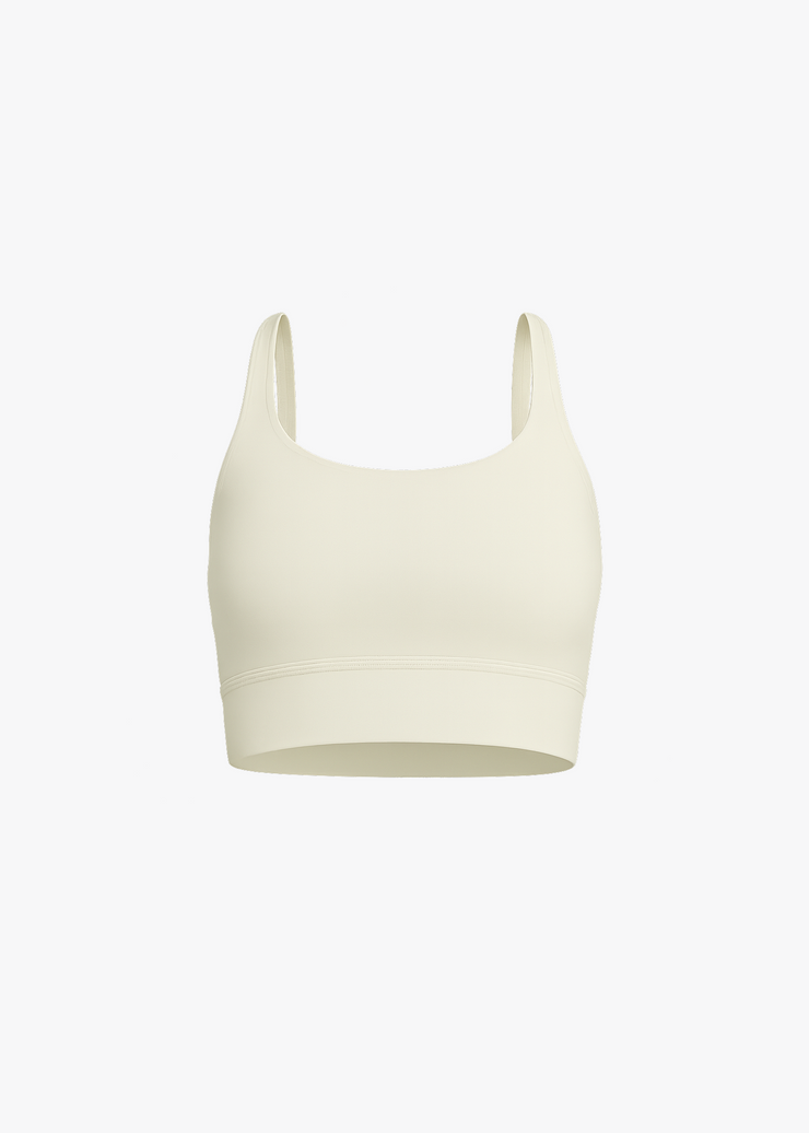 Hyper Play Sports Bra Oat White