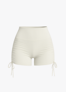 Hyper Sculpt Seamless Shorts Oat White