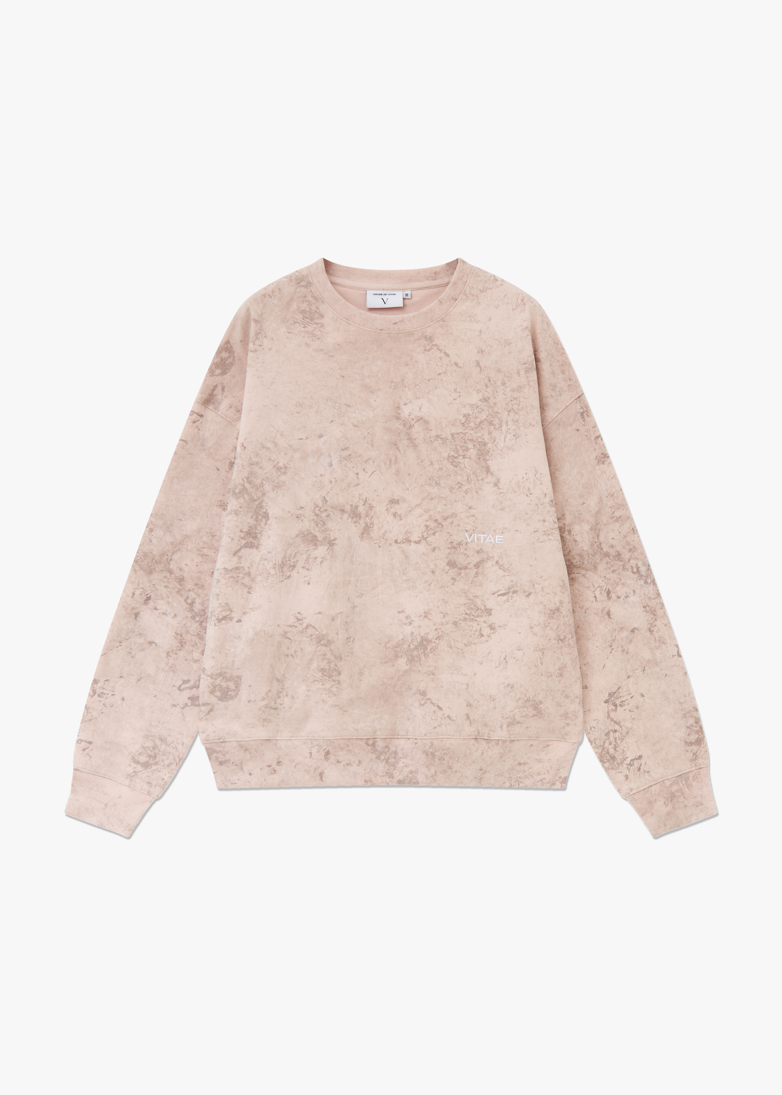 Pull ras du cou Core Faded Clay