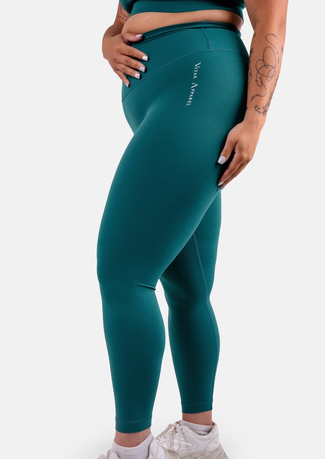 Shefit Green Crossover Waist Green Seamless Workout Pants Size Medium - $28  - From Madi