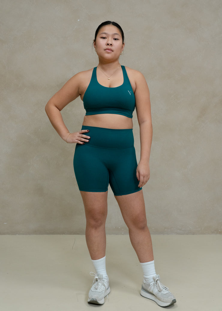 Hyper Run Sports Bra Jade Green