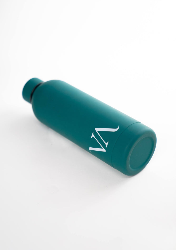 Cool, Calm, Collected Water Bottle Jade Green