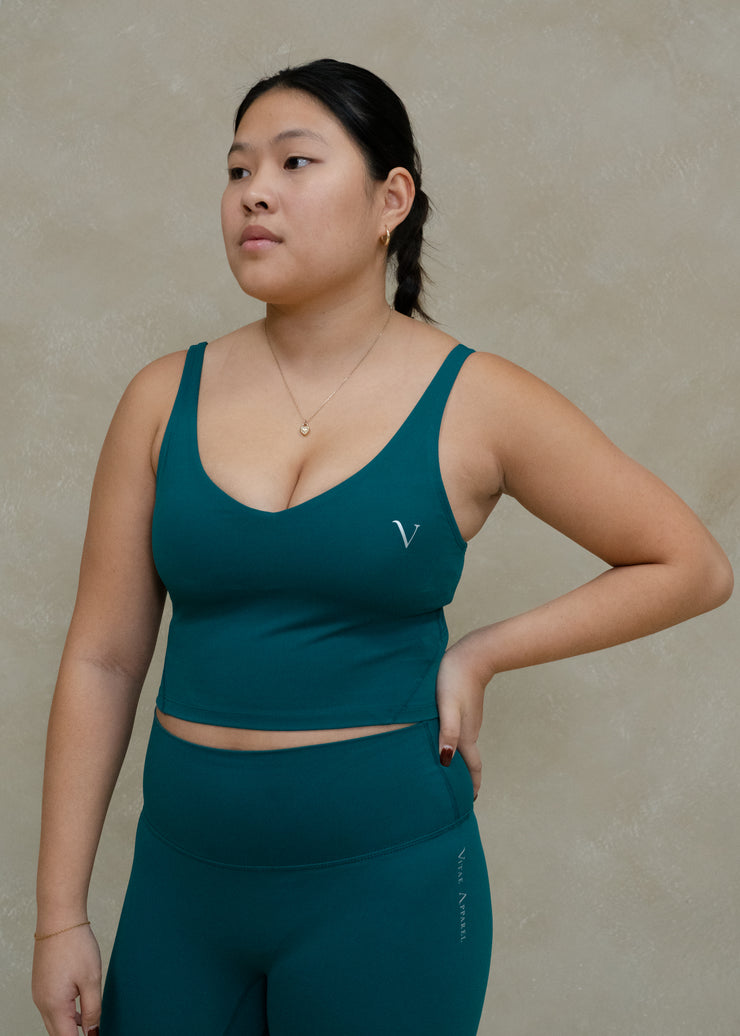 Vibe Higher Tank Top Jade Green