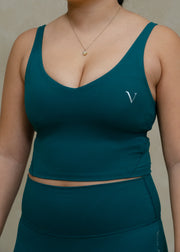 Vibe Higher Tank Top Jade Green