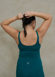 Vibe Higher Tank Top Jade Green