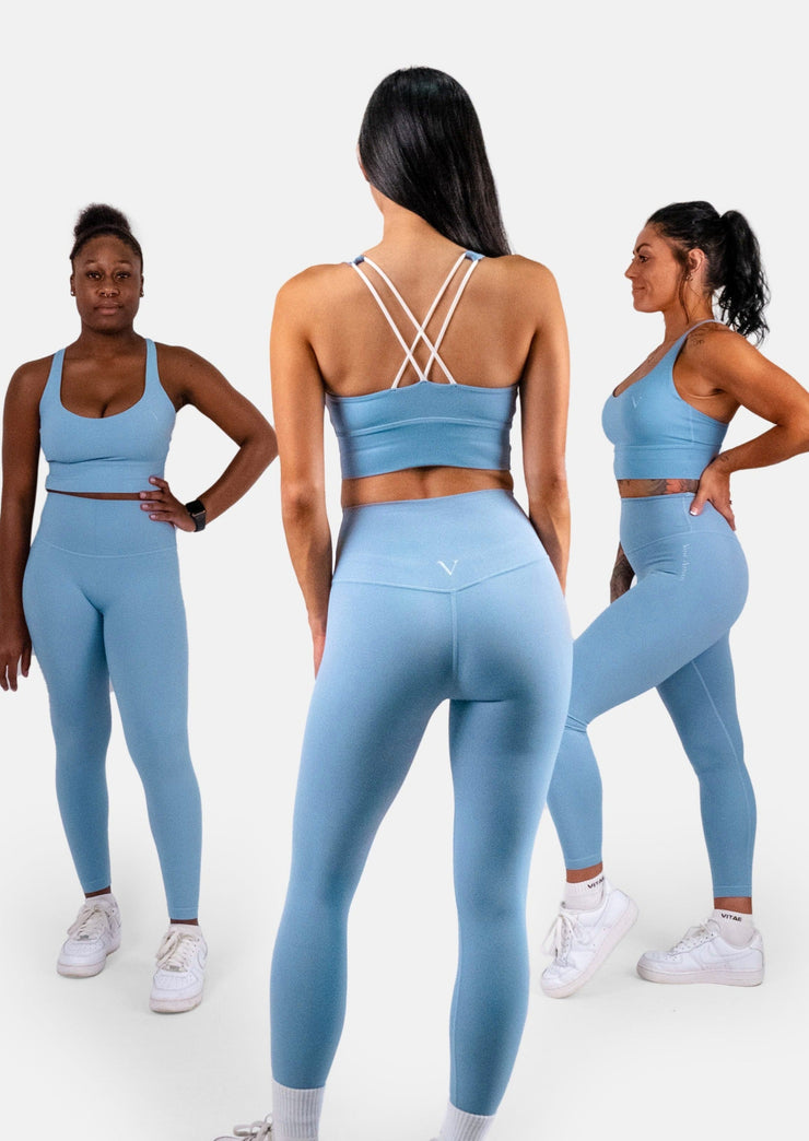 Blue Life Fit Cheeky Lace Up Leggings – Bliss Bandits