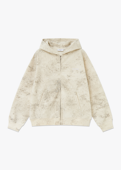 Motion Full Zip Hoodie - Dune Wash