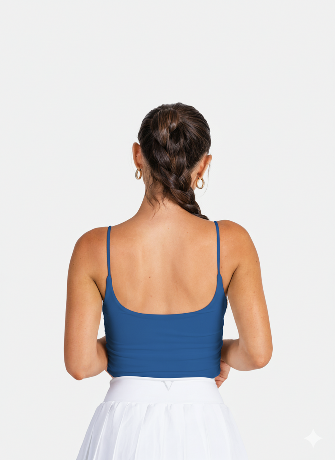 Ultra Train Fitted Tank Top Cobalt Blue