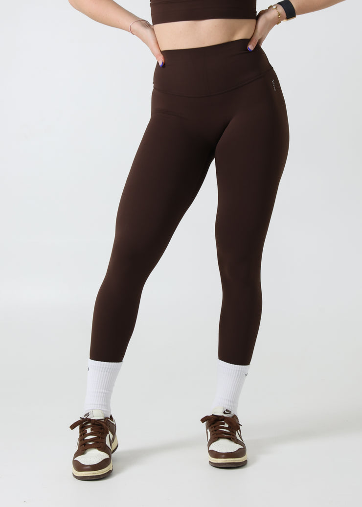 Ultra Flex Seamless Leggings Dark Brown