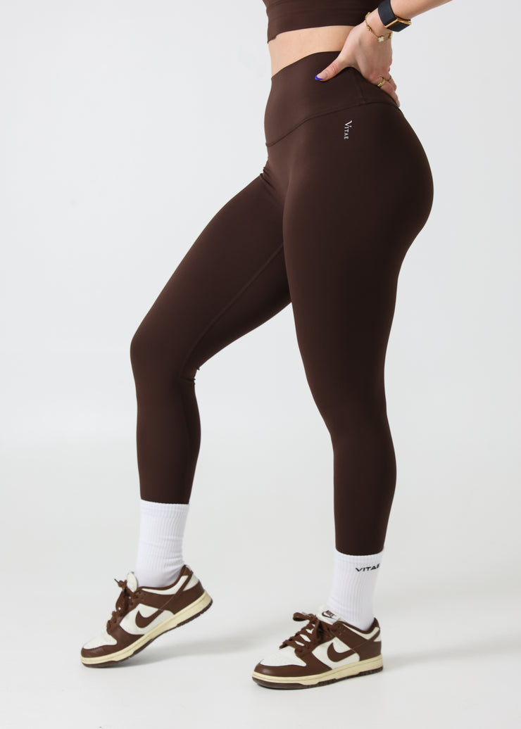 Ultra Flex Seamless Leggings Dark Brown