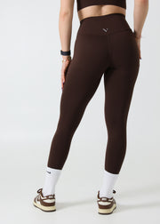 Ultra Flex Seamless Leggings Dark Brown