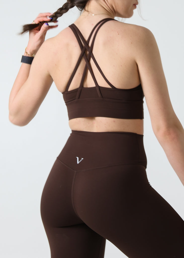 Ultra Lite Sports Bra Dark Brown