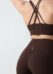 Ultra Lite Sports Bra Dark Brown