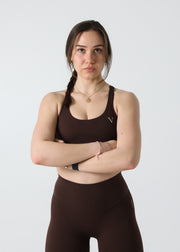 Ultra Lite Sports Bra Dark Brown