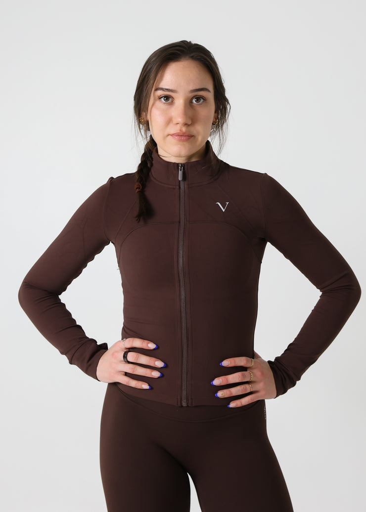 UltraTrek Elite Fleece Jacket Dark Brown