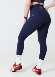 Ultra Pocket Leggings Denim Blue