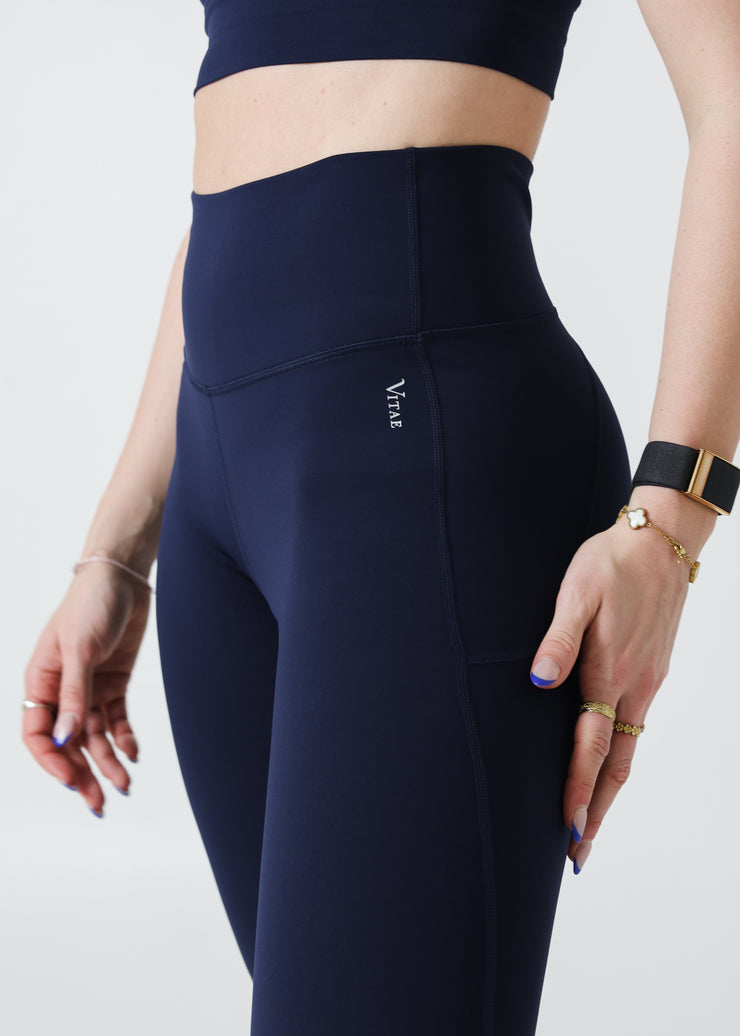 UltraPro Fleeced Leggings Deep Blue