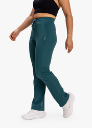 Warm Up Straight Legged Pant Jade Green