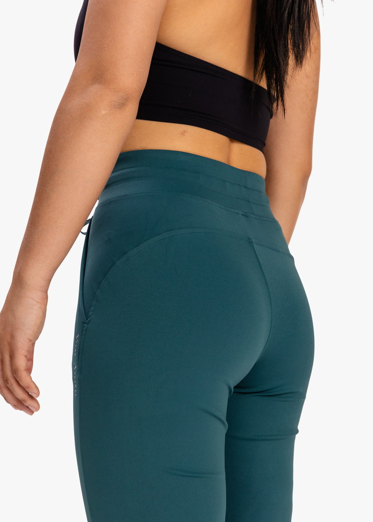 Warm Up Straight Legged Pant Jade Green