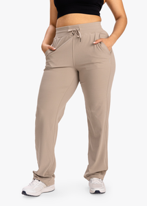 Warm Up Straight Legged Pant Chai Latte