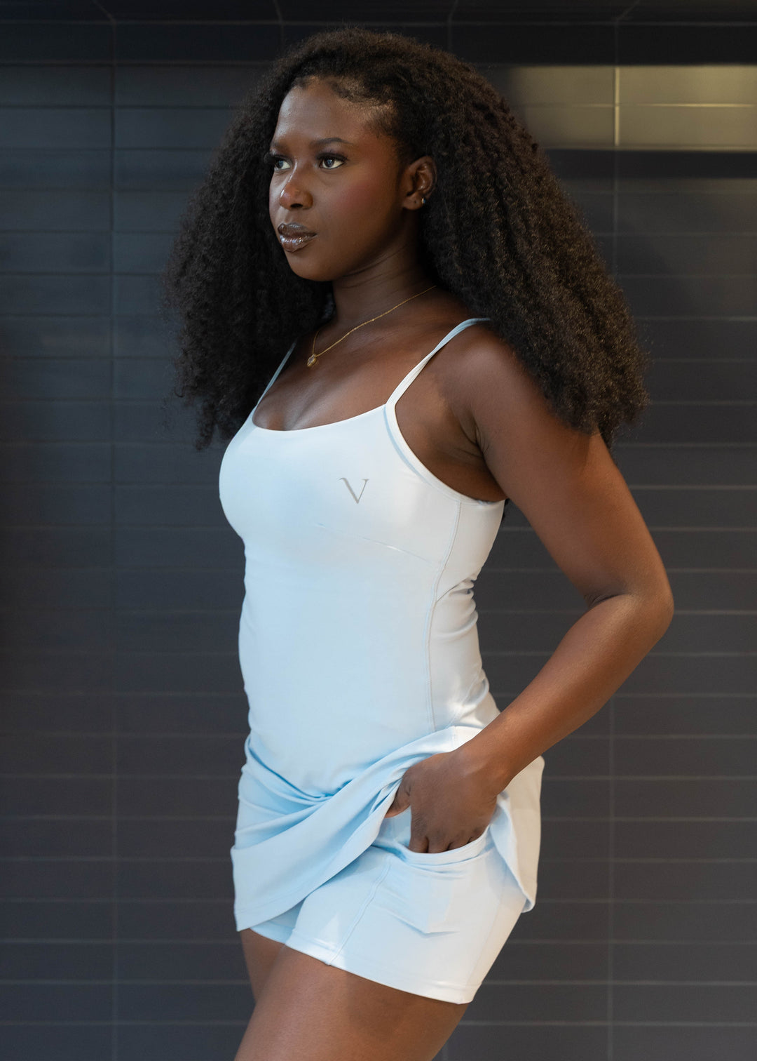 Hyper Ace Dress Sky Blue
