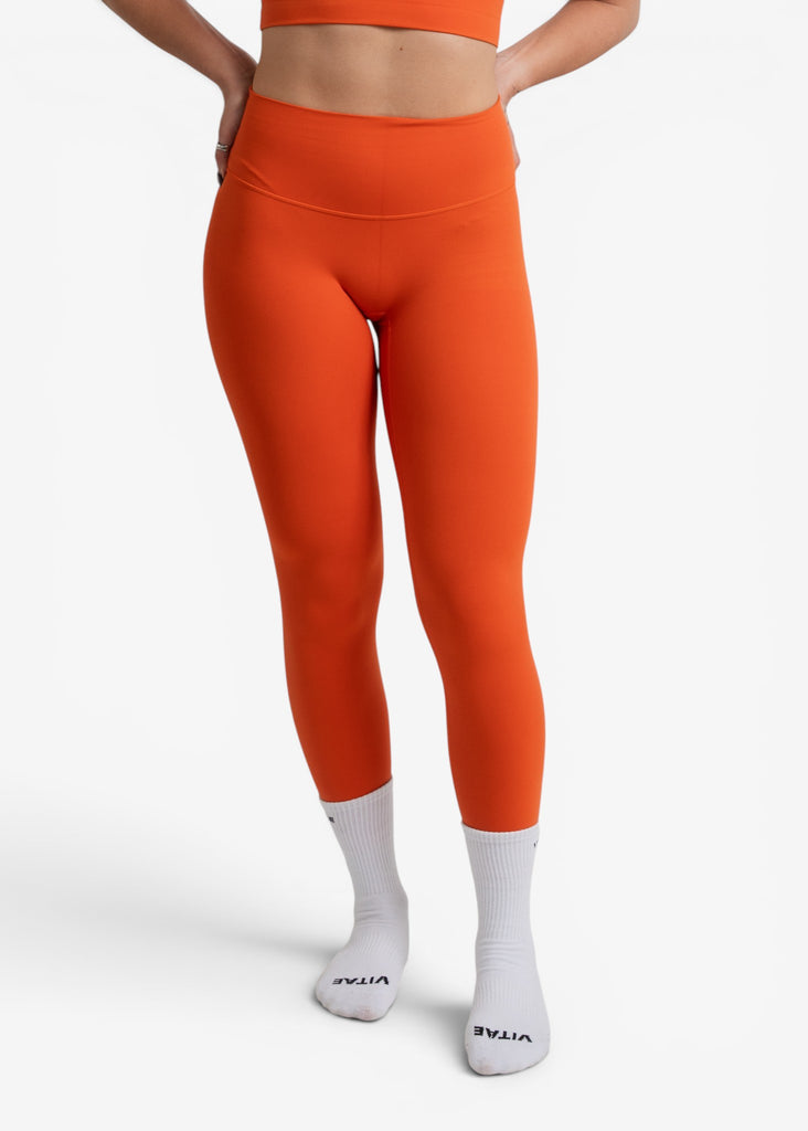 Ultra Flex Seamless Leggings Solar Orange – VITAE
