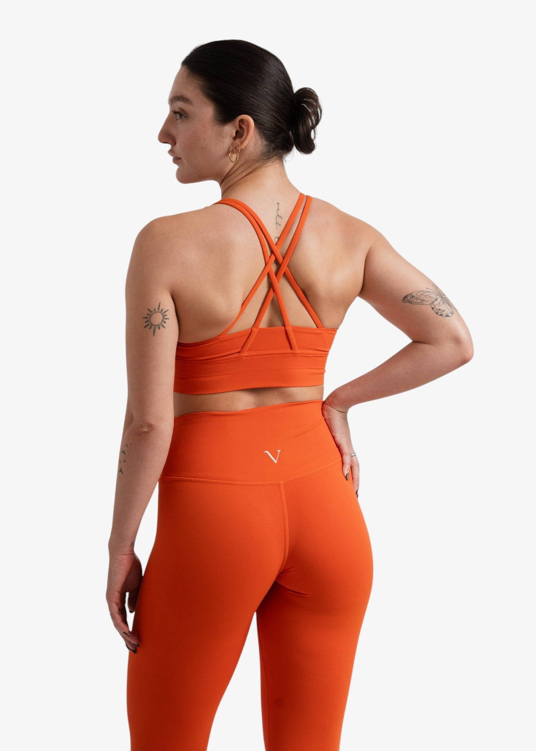 Ultra Lite Sports Bra Solar Orange – VITAE