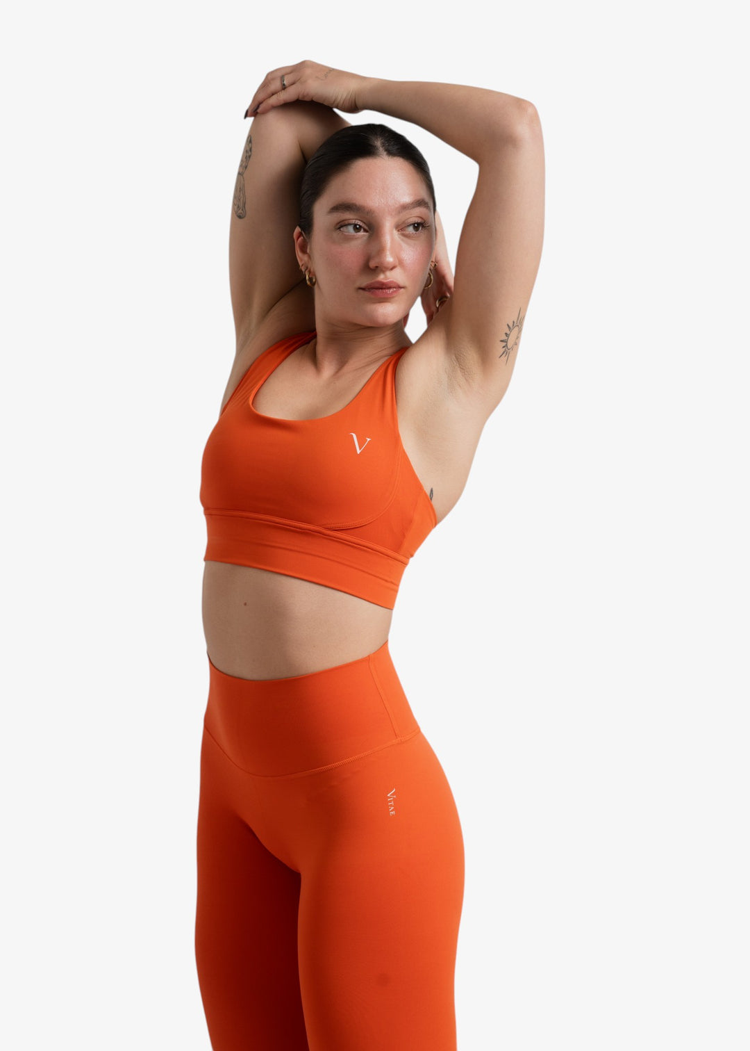 Ultra Lite Sports Bra Solar Orange – VITAE