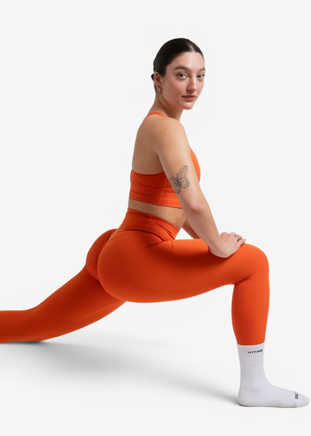 Ultra Flex Seamless Leggings Solar Orange – VITAE
