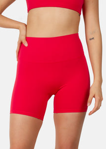 Hyper Cycling Seamless Shorts Ruby Pink