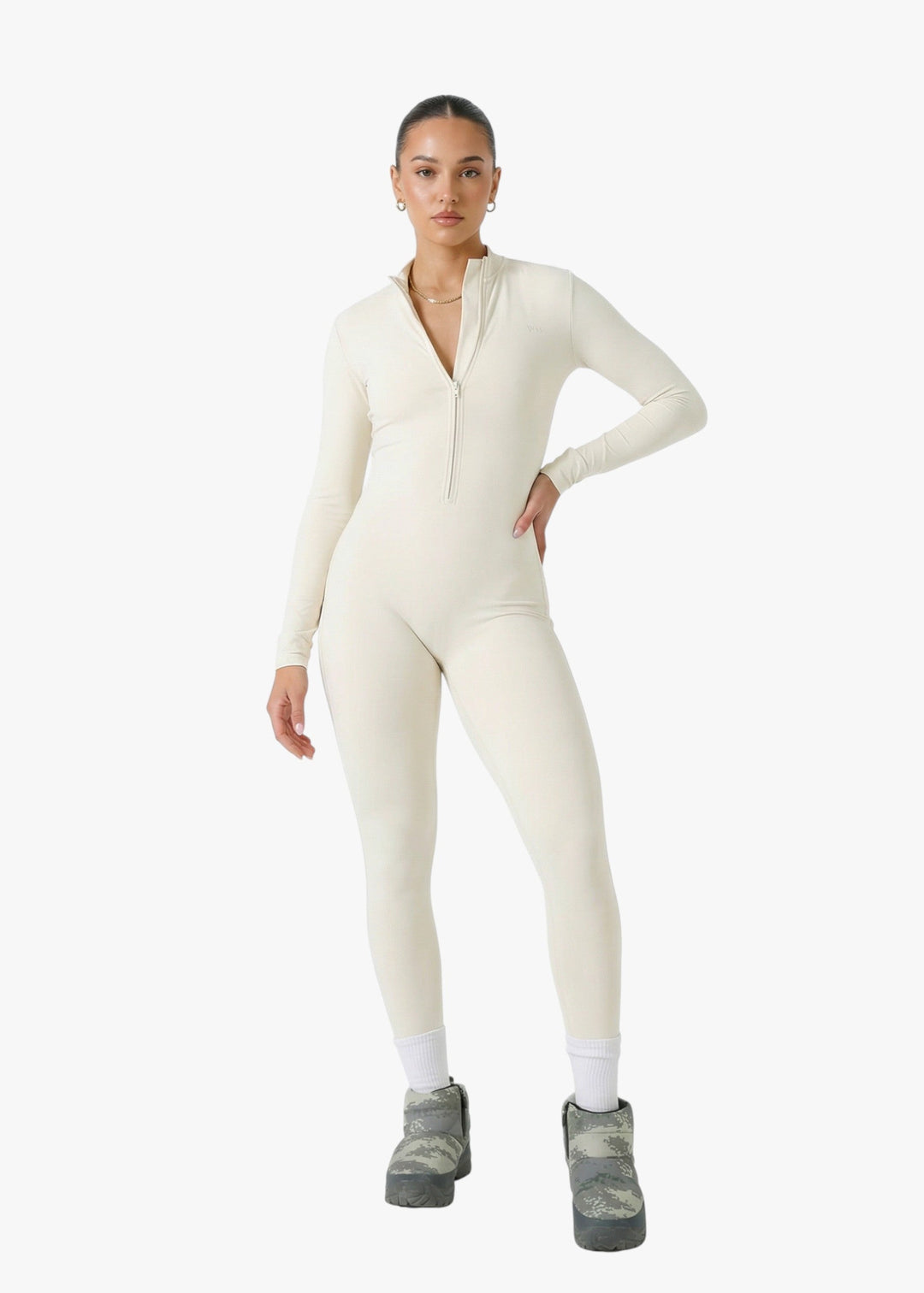 Jupe longue d'été blanche légère et élégante taille XL neuve (Neuf