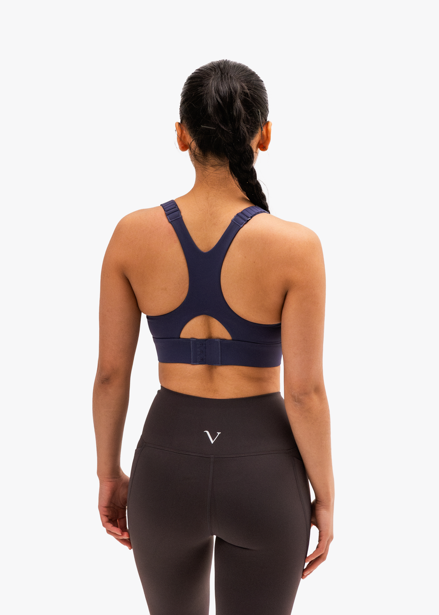 Ultra Max Support Sports Bra Navy Blue – VITAE