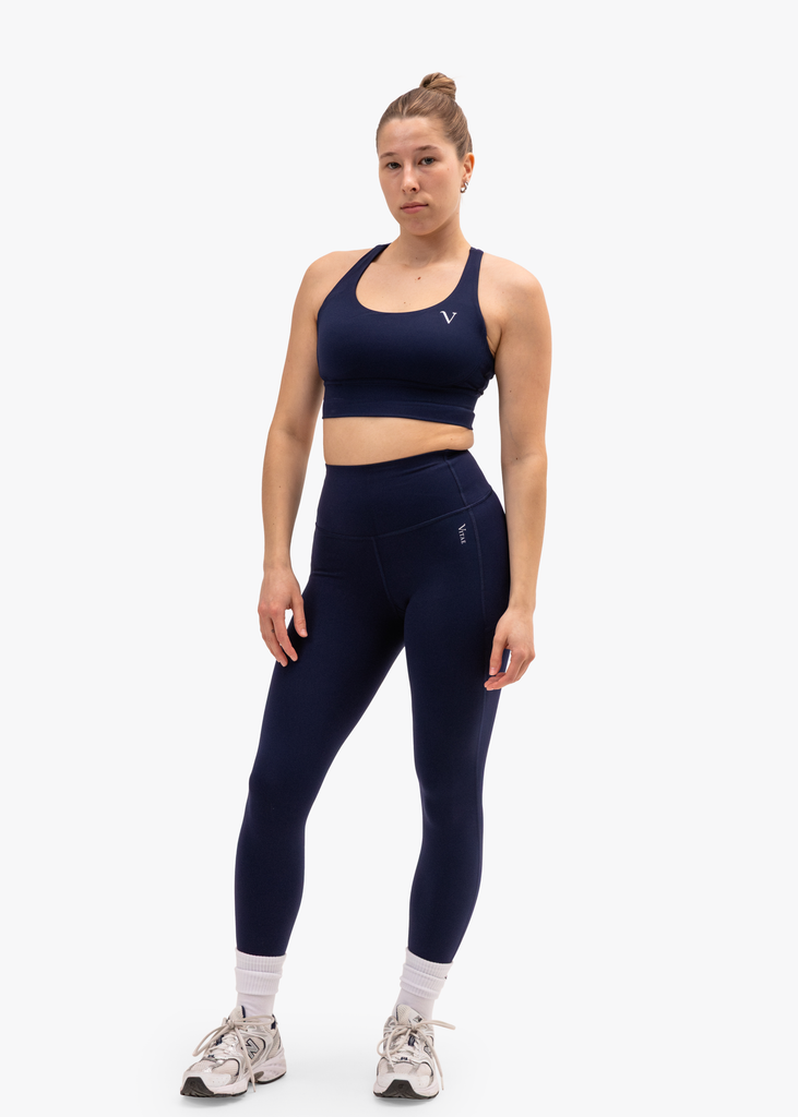 UltraPro Fleeced Leggings Deep Blue