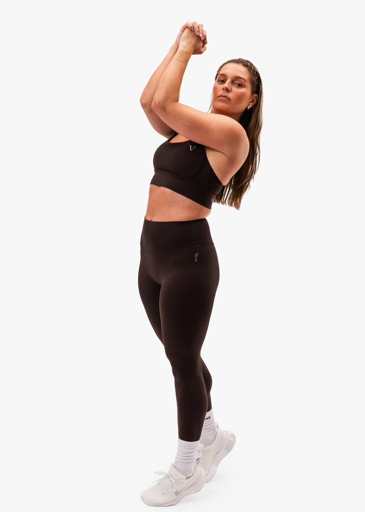 Ultra Flex Seamless Leggings Dark Brown