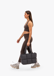 Be Confident, Be You Puffer Bag Graphite Grey