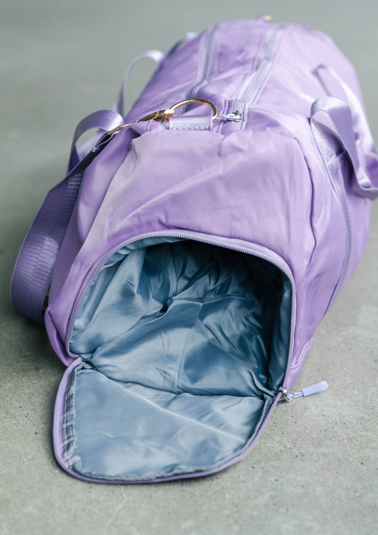 Dynamic Flex Carryall Gym Bag Purple