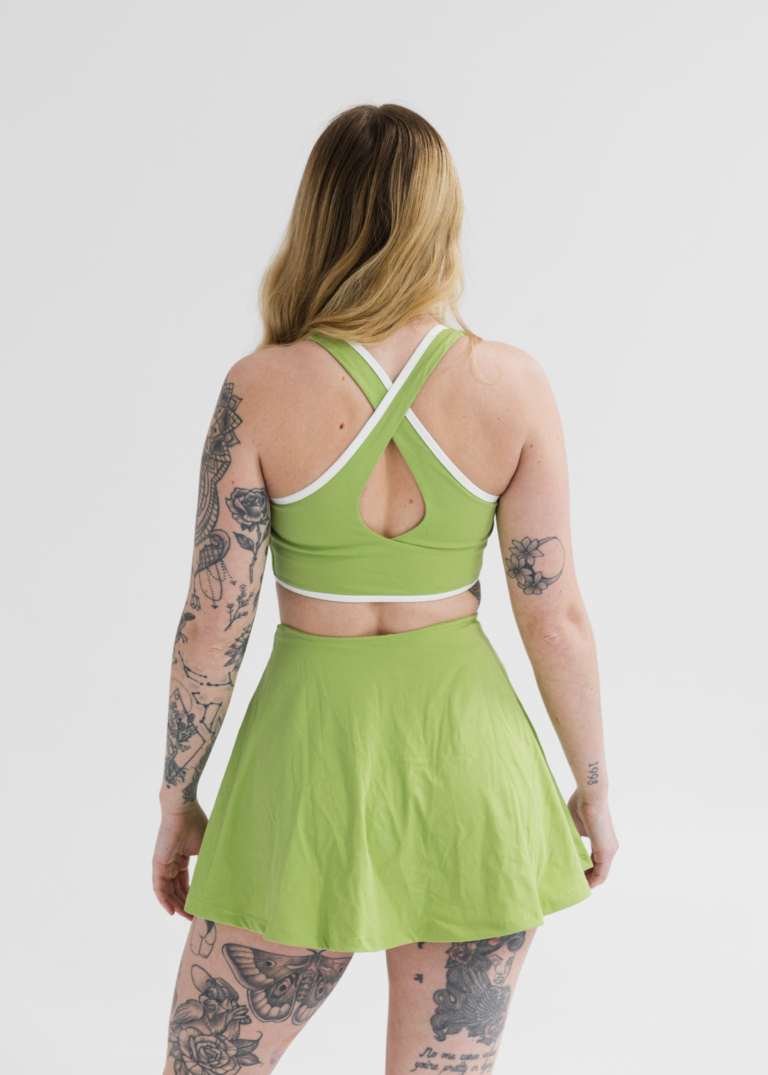 Ultra Work Hard Play Hard Tennis Dress Avocado Green