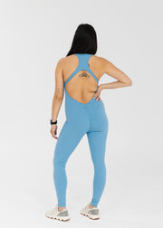Nano ZipScrunch One Piece Bodysuit Steel Blue