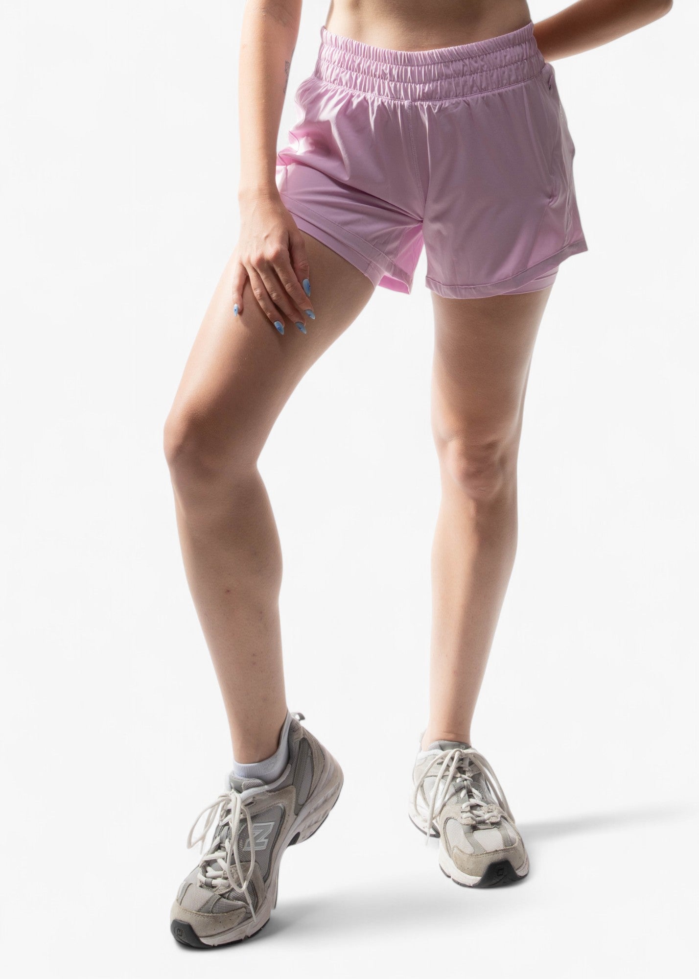 FlexFlow Active Running Shorts Soft Pink