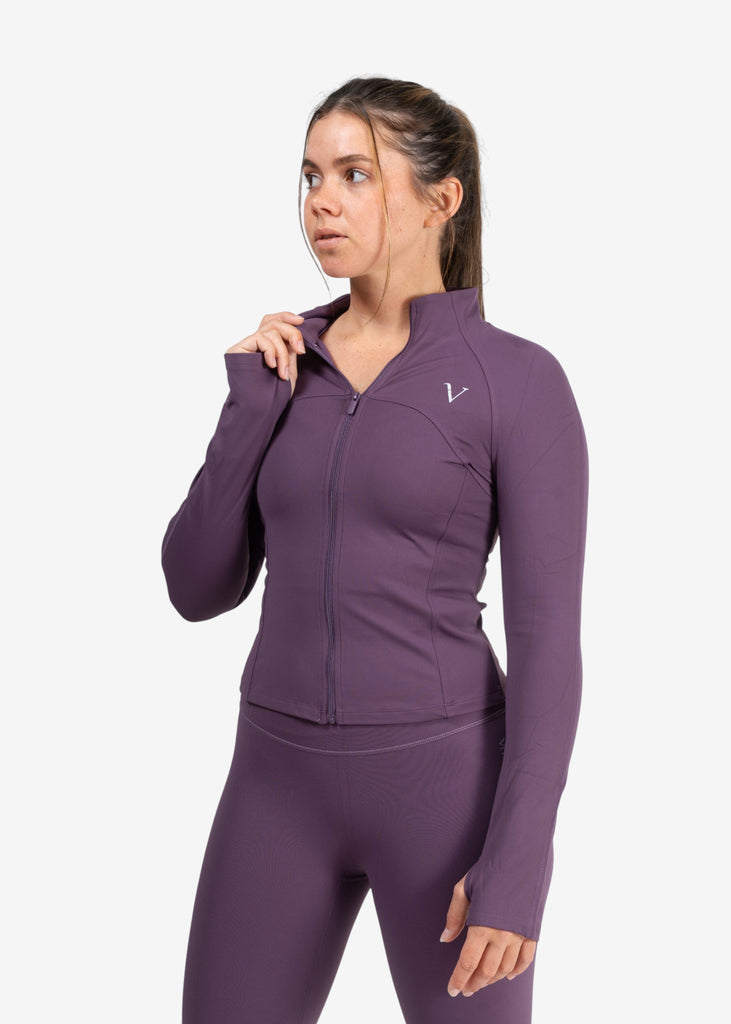 着せ替え服・アウトフィット Purple FormfitPro Training Jacket Plum Purple – VITAE