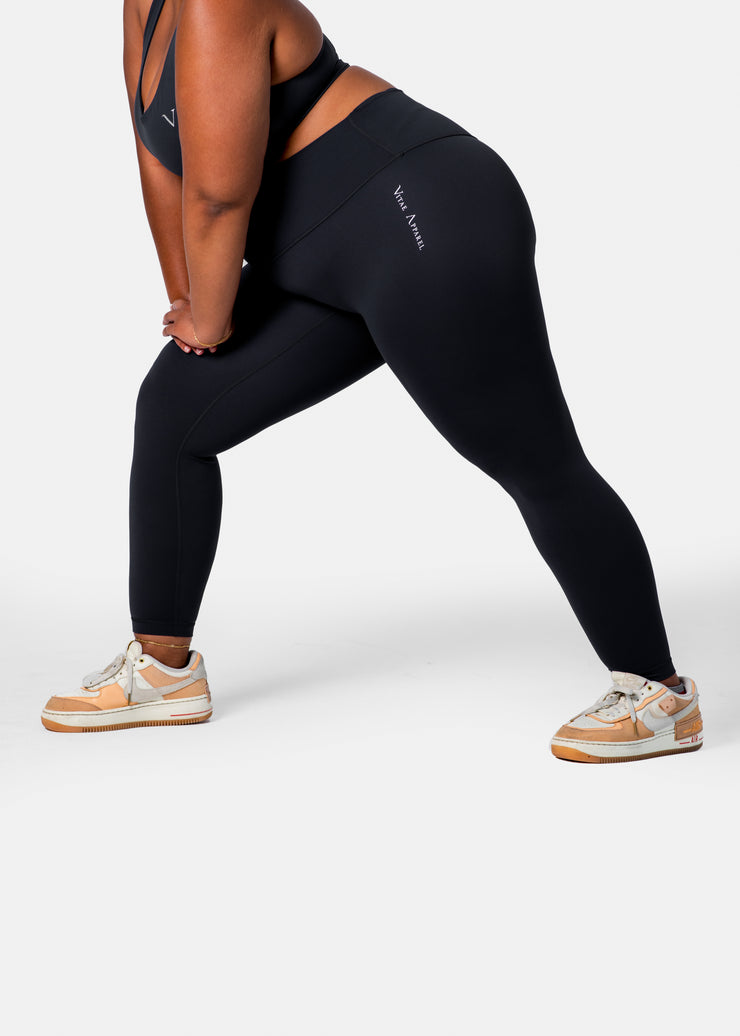 Ultra Flex Seamless Leggings Black – VITAE APPAREL