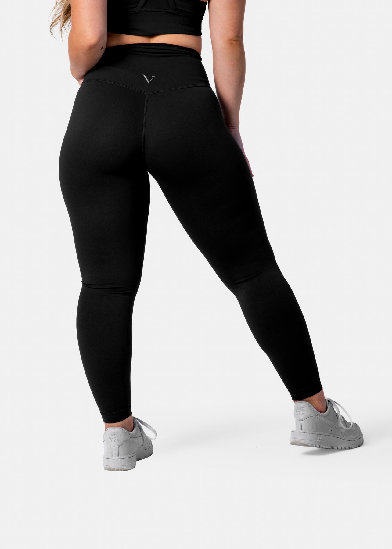 Women's Irada Shiny Shimmer Spandex Leggings Compression Pants Small New  Black