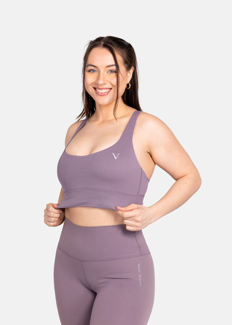 For us, it's the new Featherweight Max Sports Bra. Super light, ultra-, Workout Outfits