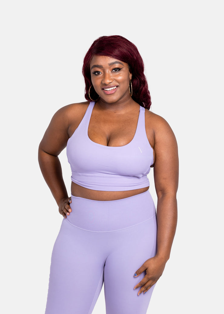 Lovable Lilac Color Women Sports Bra Skinny Fit Flex High Support Gym  Fitness Top Outfit Yoga Workout Wear Exercise Clothing -  Canada